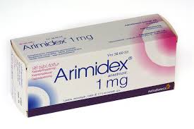 Box of Arimidex Medication.